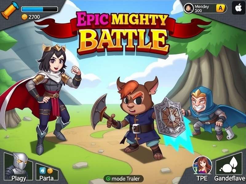 Epic Mighty Battle Game Screenshot